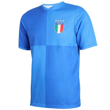 Kingdo Italie Voetbalshirt Thuis - Eigen Naam - Kind en, Sport en Fitness, Voetbal, Verzenden, Nieuw, Bal