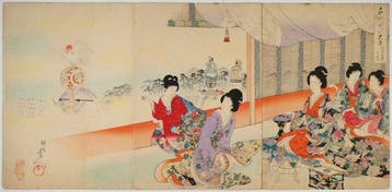 Ysh Chikanobu /  (1838–1912) Chiyoda no oku: Kanda