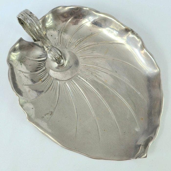 Art Nouveau - Plateau - Plaqué(e) argent, Antiquités & Art, Art | Objets design