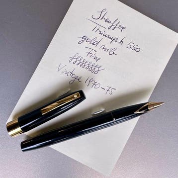 Sheaffer - Sheaffer Triumph 550 GT fountain pen 1970-75, Nieuw