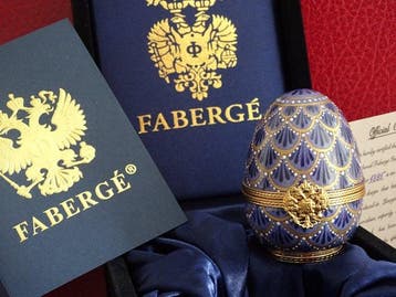 Figuur - Faberge style Imperial Egg - Surprise Egg - Boxed