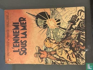 Blauwe Sperwer, De - Lennemi sous la mer - 1952, Boeken, Eén stripboek, Verzenden, Gelezen, Mayeu, Max.
