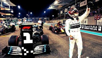 Spark 1:5 - Modelauto - Rare! Lewis Hamilton 2019 World, Nieuw