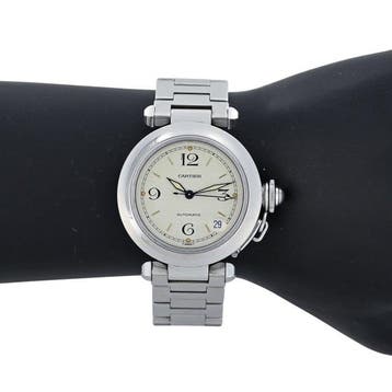 Cartier - Pasha C - Zonder minimumprijs - W31015M7 - Unisex, Nieuw