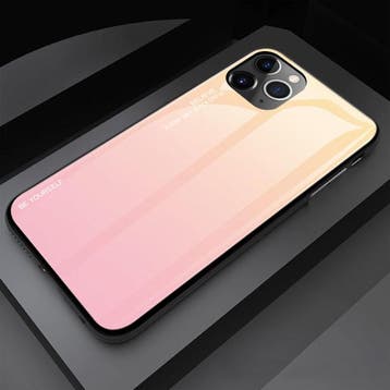 iPhone 12 Mini Hoesje Gradient - TPU en 9H Glas - Shockproof, Verzenden, Nieuw