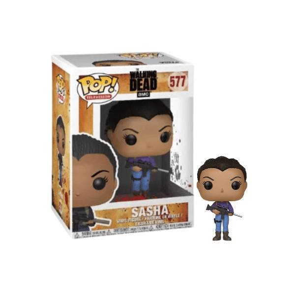 Funko Pop! The Walking Dead Sasha - #577, Collections, Jouets miniatures, Envoi