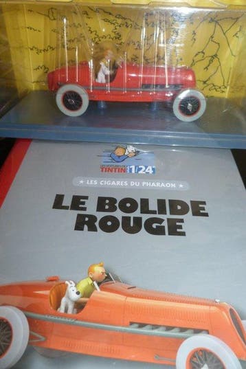 Atlas 1:24 - Voiture miniature - Bolide Rouge Tintin, Nieuw