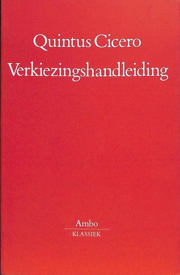 Verkiezingshandleiding 9789026313011 Q. Cicero, Boeken, Verzenden, Zo goed als nieuw, Q. Cicero