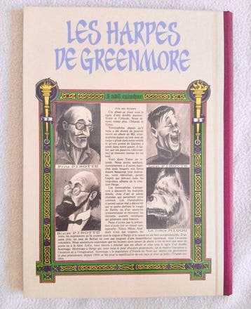 Harry Edwood - Les harpes de Greenmore - 1 Album - Eerste, Nieuw