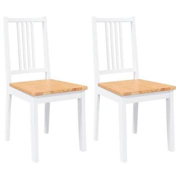 2 chaises bois hevea a -40% - Jusqua epuisement, Verzenden, Tijdloos, ergonomisch