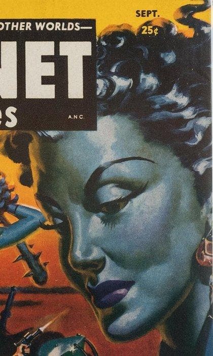 Planet Stories #50 - 1 Graded comic - Eerste druk - 1951 -, Boeken, Strips | Comics