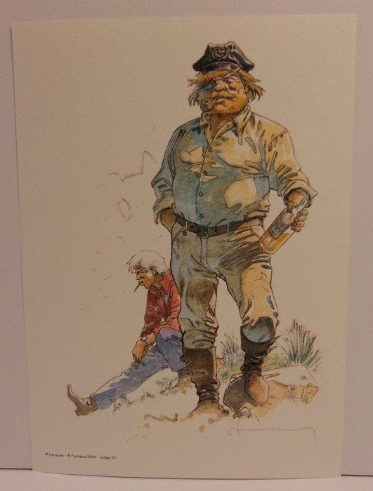 Hermann - 6 Offset Print - Jeremiah, Bernard Prince - Groot, Boeken, Stripverhalen