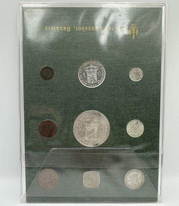 Nederland. Wilhelmina set uitgifte F. van Lanschot, Bankiers