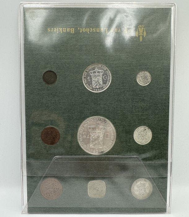 Nederland. Wilhelmina set uitgifte F. van Lanschot, Bankiers, Postzegels en Munten, Munten | Nederland