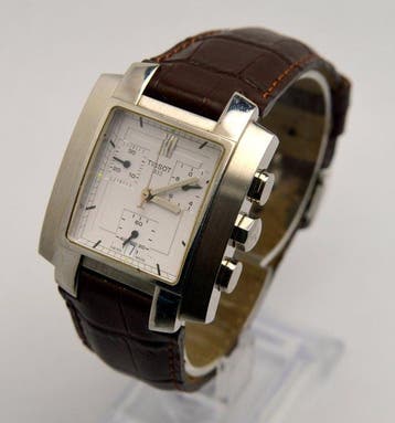 Tissot - Chronograph L875/975 Date Square Shaped - Sans prix