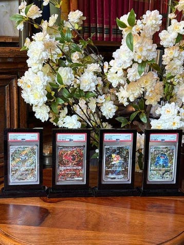Pokémon - 4 Graded card - Magneton, Magikarp, Oricorio &, Nieuw