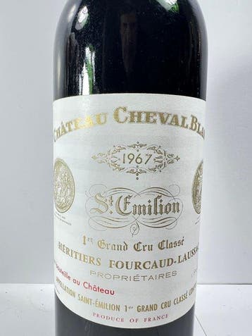1967 Château Cheval Blanc - Saint-Émilion 1er Grand Cru, Verzamelen, Nieuw