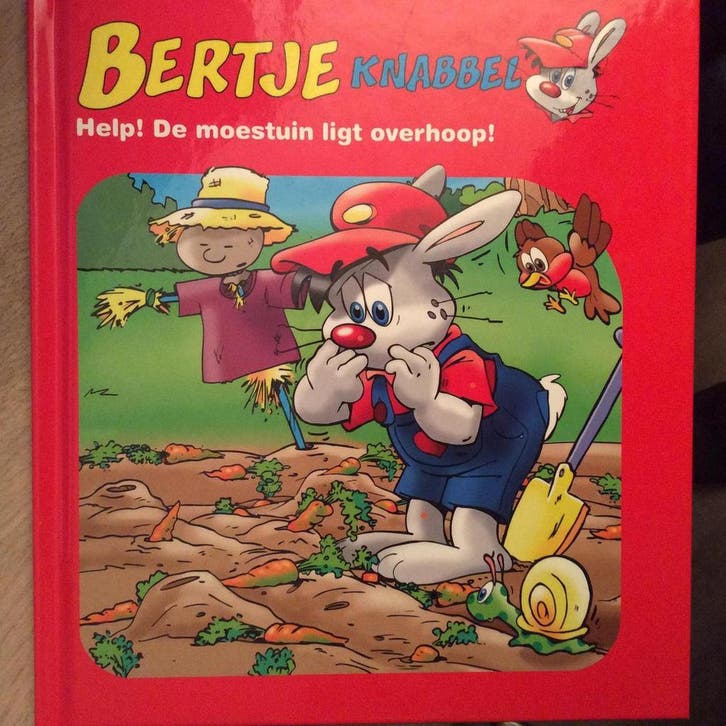 Bertje Knabbel deel 1 Help! De moestuin ligt overhoop, Livres, Livres Autre, Envoi