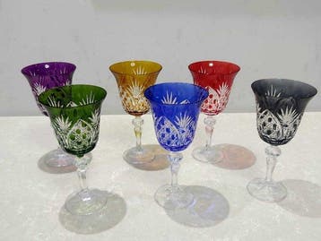 Bokaal (6) - Kristal - Bohemia Crystal Glass