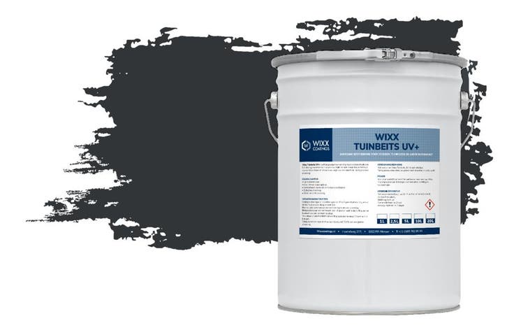 Wixx Tuinbeits UV+ RAL 7021 | Zwartgrijs 1L, Bricolage & Construction, Peinture, Vernis & Laque, Envoi