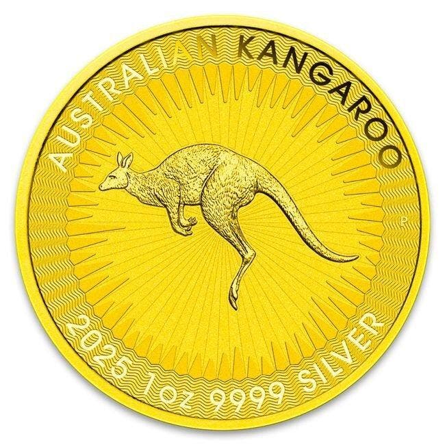 Australië. 1 Dollar 2025 1 oz Australian Silver Kangaroo, Timbres & Monnaies, Métaux nobles & Lingots