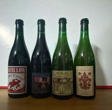 Cantillon - Nuit Bruxelloise 2021, Vinsanto 2022, Lambic