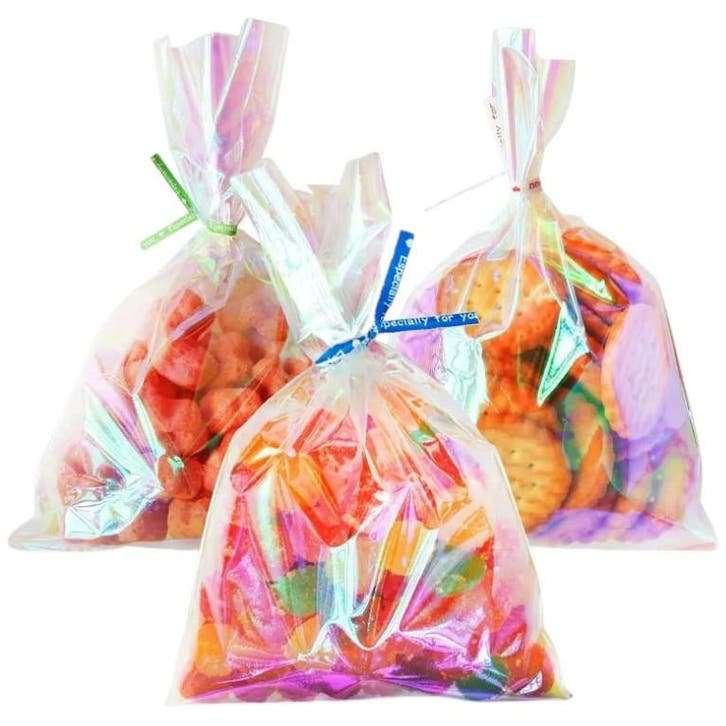 Fako Bijoux - Iriserende Cellofaan Zakjes 15x23cm -, Diversen, Cadeauverpakkingen, Verzenden