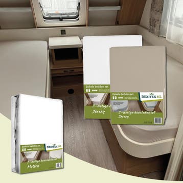 Textielpakket Caravan enkele bedden Fendt-Hobby enz - 2