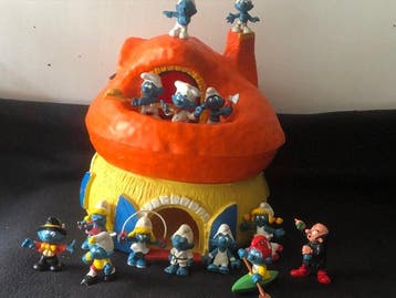 Bully, bullyland en schleich - Speelgoed figuur Smurfen -
