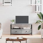 vidaXL Tv-meubel 90x33x45 cm bewerkt hout grijs sonoma, Huis en Inrichting, Kasten |Televisiemeubels, Verzenden, Nieuw