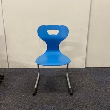 HaBa schoolstoelen, stapelstoel, zithoogte 35 cm, Blauw -, Gebruikt, Blauw, Eén