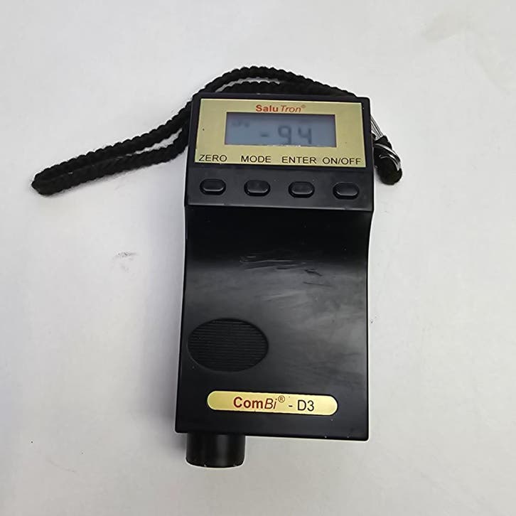 SaluTron ComBi D3 Laagdiktemeter | Nette Staat, Doe-het-zelf en Bouw, Meetapparatuur, Nieuw, Ophalen of Verzenden