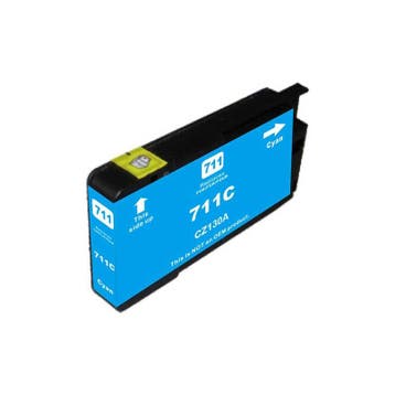Huis-Merk  HP 711XL CZ130C Cyan 30ml 247Print, Computers en Software, Verzenden, Nieuw, Hewlett Packard(HP)
