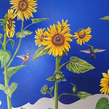 Christine Bleny - Sunflowers (L)
