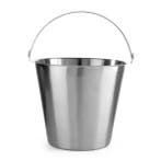 Emmer | RVS | 12L | Hengsel | Ø310x300(h)mm HENDI, Verzenden, Nieuw in verpakking