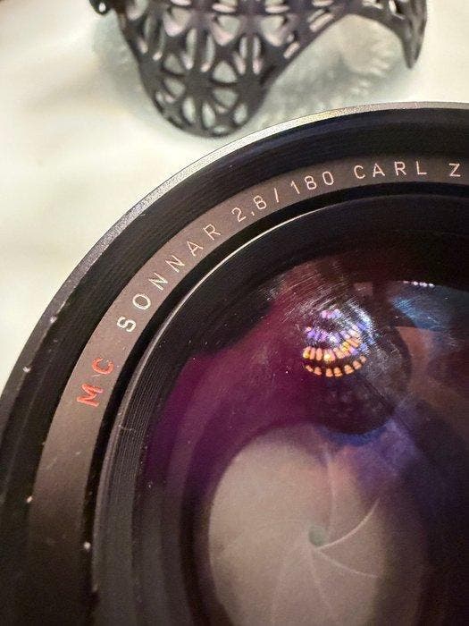 Zeiss MC Sonnar 2.8 / 180mm --> Nikon F mount | Telelens, TV, Hi-fi & Vidéo, Appareils photo analogiques