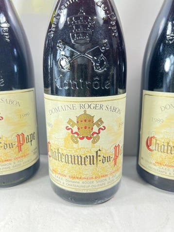 1989 Domaine Roger Sabon, Chateauneuf-du-Pape -, Verzamelen, Nieuw
