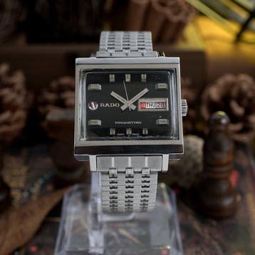 Rado - Manhattan - Zonder minimumprijs - 3781902 - Heren -, Nieuw