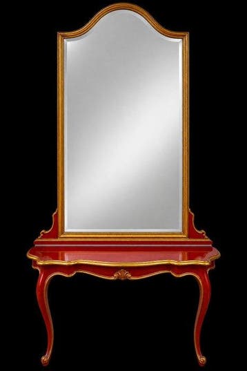 Wandspiegel - Hout - Stel Console&Mirror in