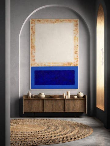 Christopher Shaw - Rothkos Ultramarine Dream No2 - XXL