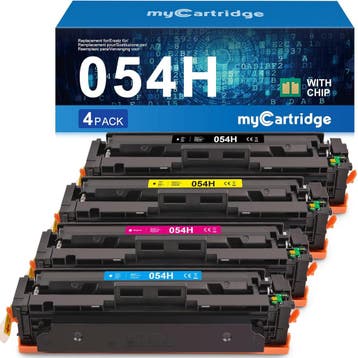 Toner set 054H Canon | Tweede kansje | OP = OP, Computers en Software, Verzenden, Kleur printen, MYCARTRIDGE, Zo goed als nieuw