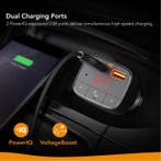 SmartCharge F0 Dual Port Autolader met Bluetooth Transmitter, Verzenden, Nieuw