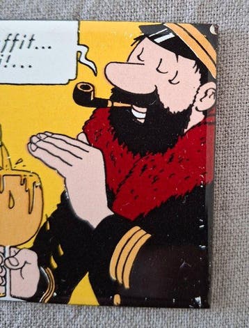 Tintin - Magnet émaillé Pixi 70005 Haddock ça suffit, Nieuw