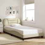 vidaXL Bedframe zonder matras Hvar 100x200 cm stof, Verzenden, Nieuw