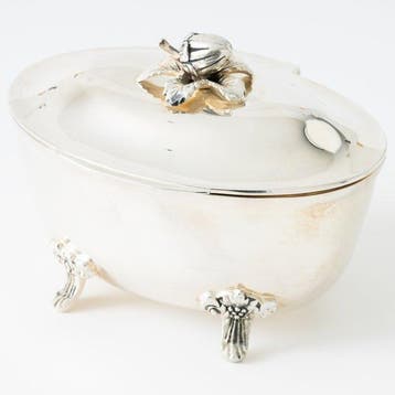 Joseph Anysz (Brussel ca. 1965) - Theedoos - Boîte - Argent