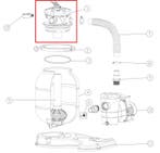 Reserve filterkop zandfilter artikel-51792-51793-27041-27042, Ophalen of Verzenden, Nieuw