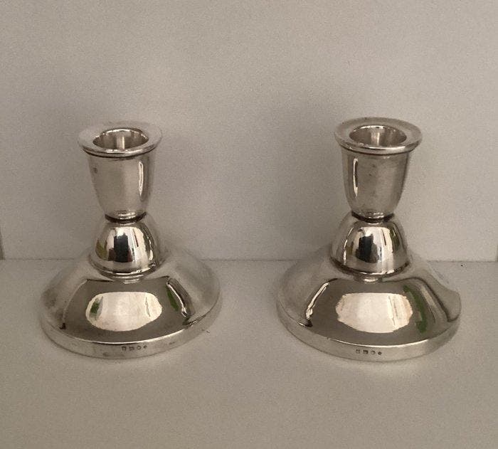 Van Kempen en Begeer - Chandelier (2) - Argent 925 -, Antiek en Kunst, Antiek | Zilver en Goud