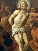 Francesco Trevisani (1656–1746), bottega di - Cristo alla, Antiquités & Art