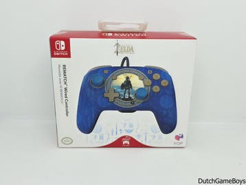 Nintendo Switch - Rematch Wired Controller - Zelda: Breath O, Verzenden, Gebruikt