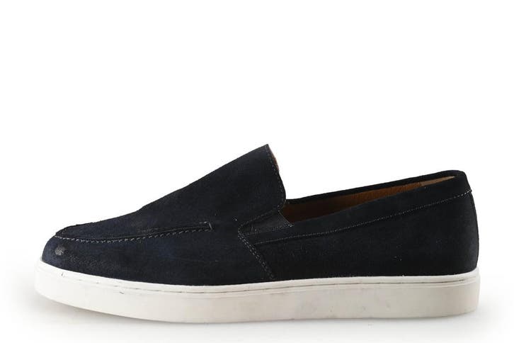 Manfield Instappers in maat 43 Blauw, Vêtements | Hommes, Chaussures, Envoi